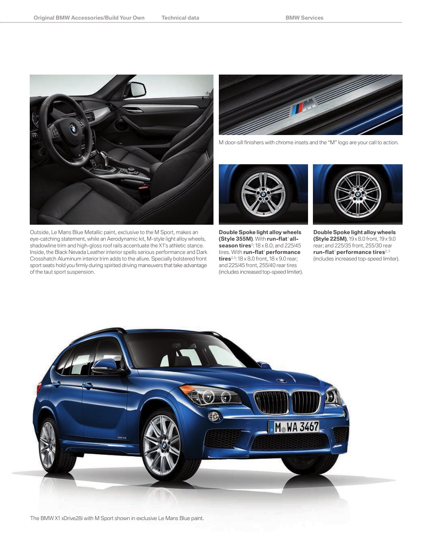 2015 BMW X1 Brochure Page 64